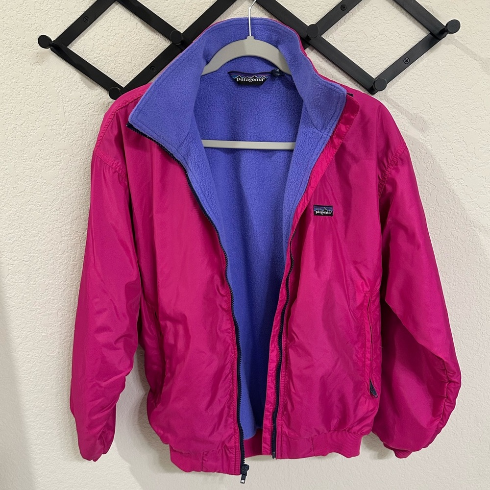 Vintage  Patagonia Women’s Pink Bomber Jacket